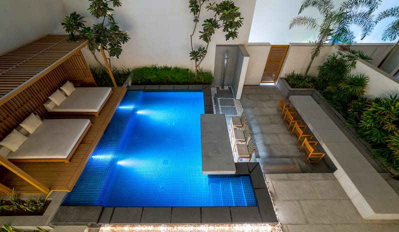 FIVE Palm Jumeirah Dubai-Four Bedroom Duplex Penthouse Suite At night_18703
